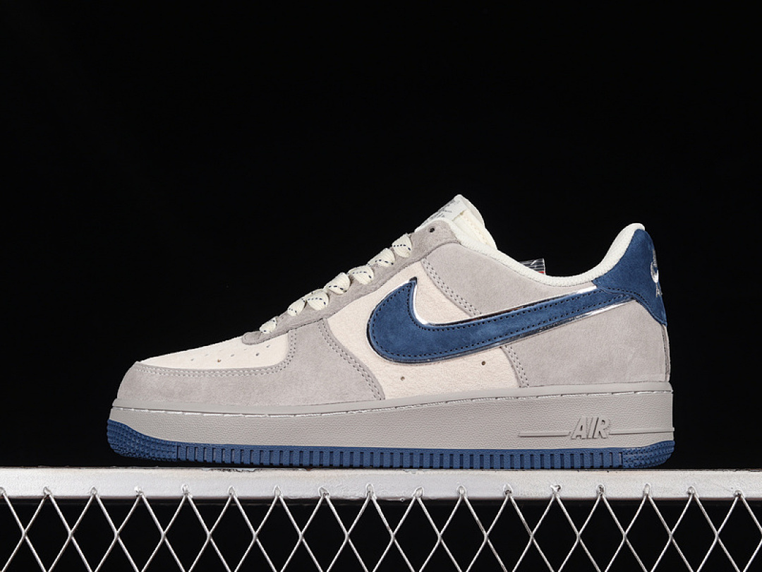 Nike [DJ3966-133]-[AKIRA X AIR FORCE 1 LOW 07 LIGHT GREY/BEIGE/BLUE]-[WOMAN:36-39]-[MAN:40-45], photo 1