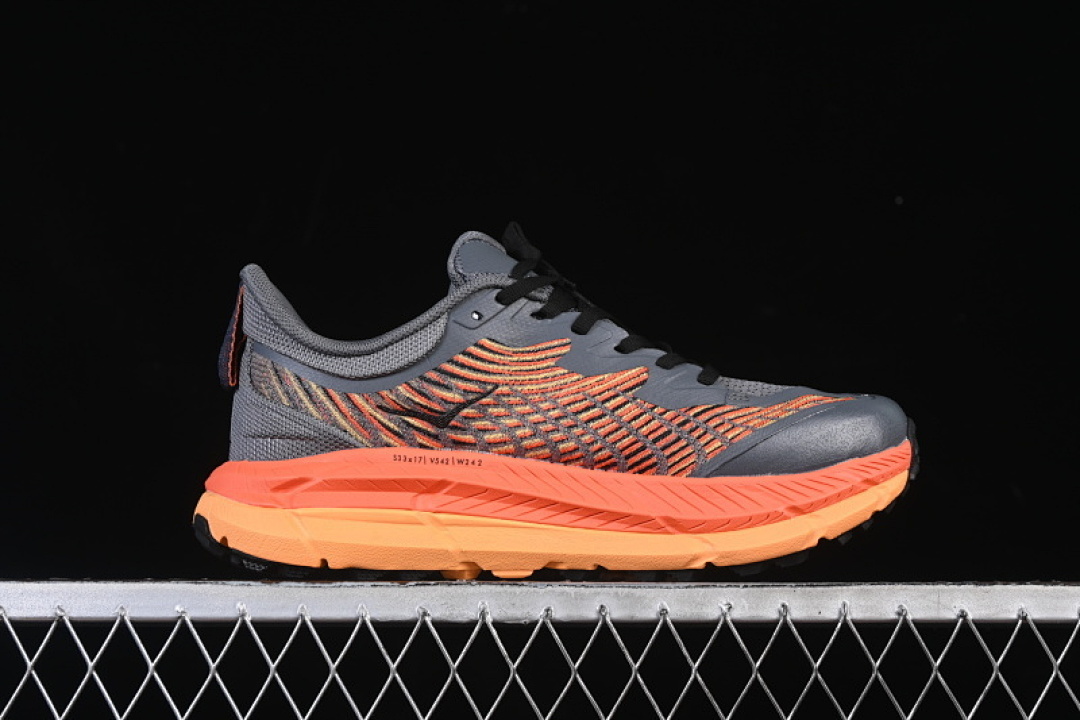 Hoka [1129930 CKBC]-[MAFATE SPEED 4 MOUNTAIN SHOES ORANGE/DARK GRAY/BLACK]-[WOMAN:36-39]-[MAN:40-45] - Image 15