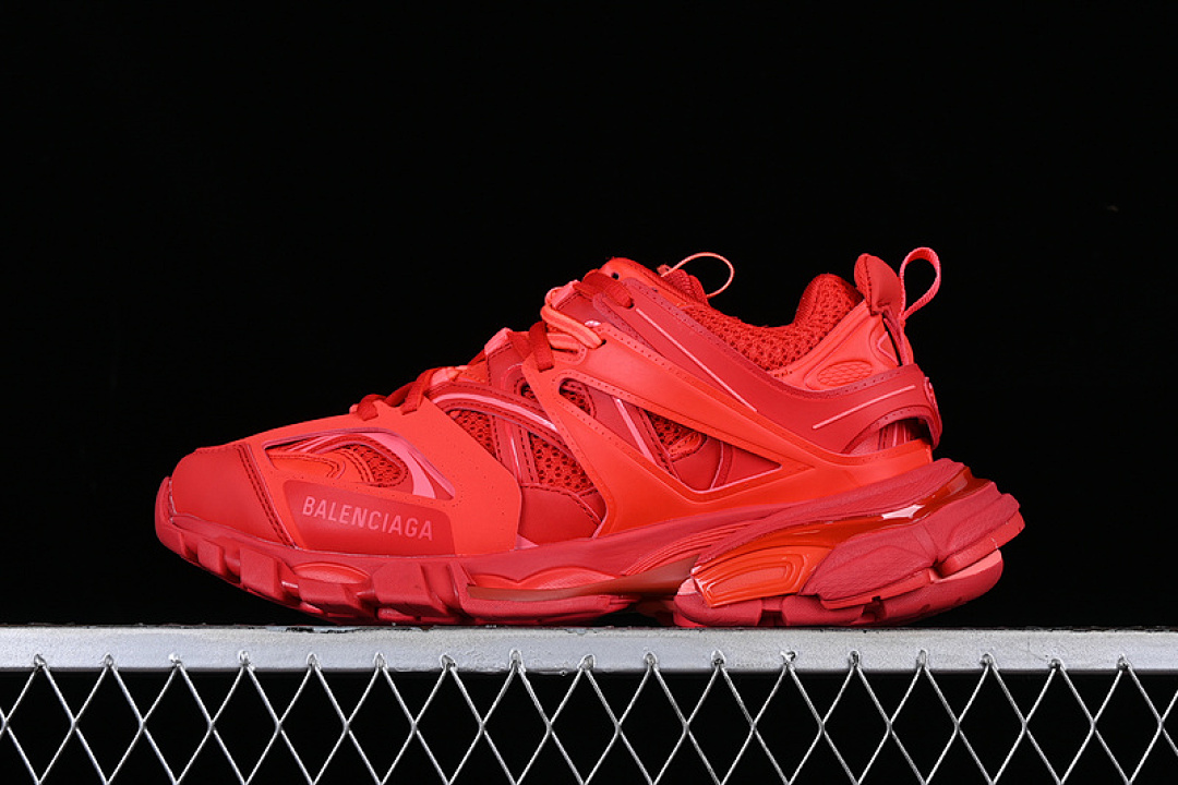 Balenciaga TRACK SNEAKER TESS S.GOMMA RES BI ALV/TIS EFF NUBUK/TIS E RED · W3AD56060, photo 1