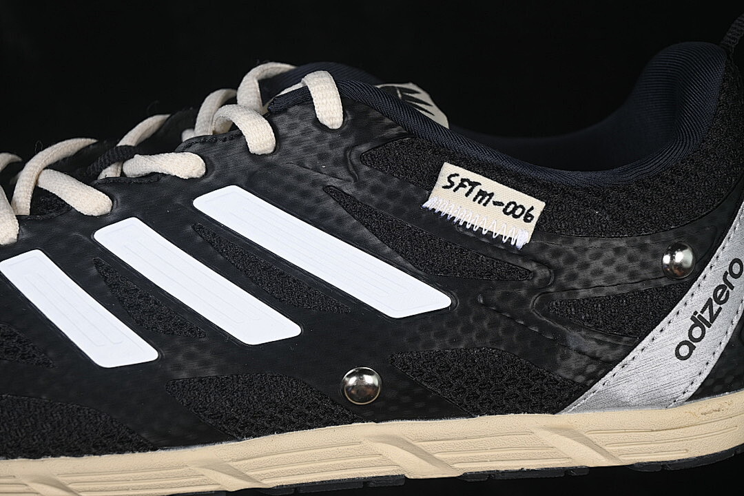 Adidas [HP3523]-[ADIZERO PR CORE BLACK/CORE WHITE/CREAM WHITE]-[WOMAN:36-39]-[MAN:40-45] - Image 8