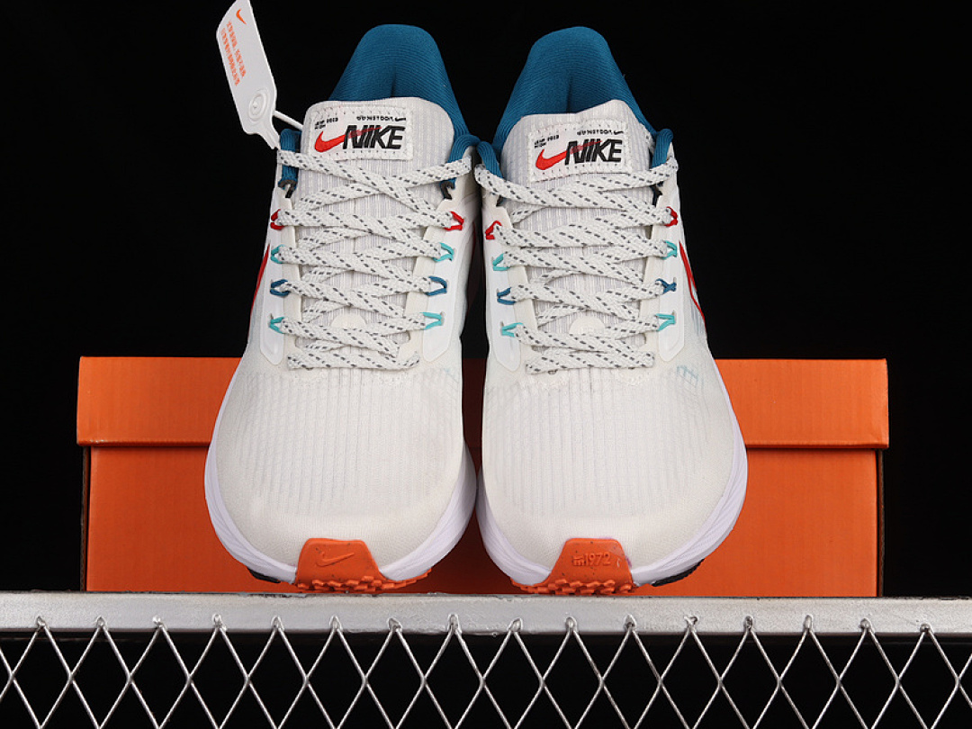 Nike [FD4322-161]-[AIR ZOOM PEGASUS 39 WHITE/RED/DARK BLUE]-[MAN:39-45] - Image 12