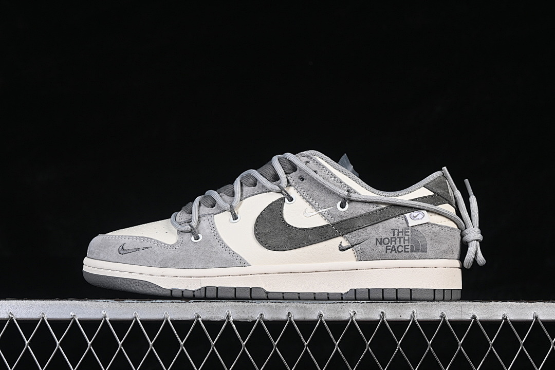 Unbranded [JP2026-102]-[DUNK LOW CASUAL SNEAKERS DARK GRAY/WHITE]-[WOMAN:36-39]-[MAN:40-45], photo 1