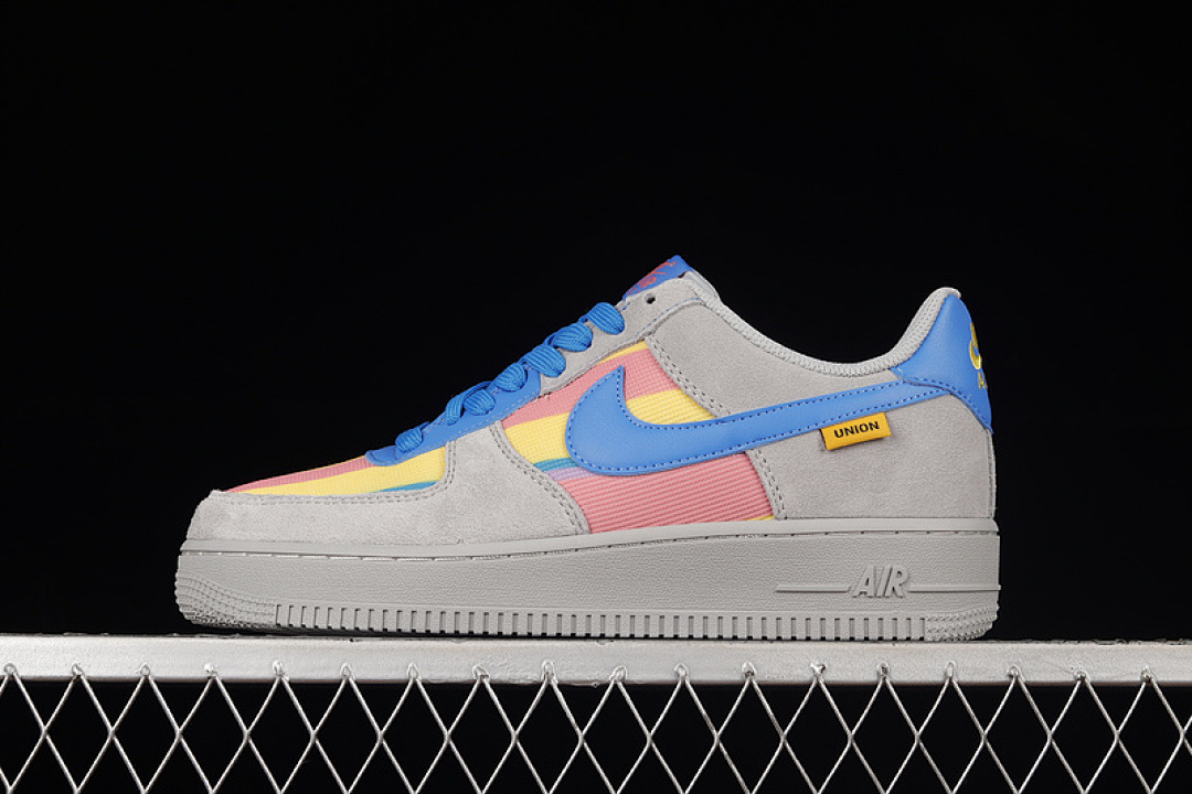 Nike [DR1314-002]-[UNION X AIR FORCE 1 LOW 07 GREY/BLUE/PINK]-[MAN:39-45], photo 1