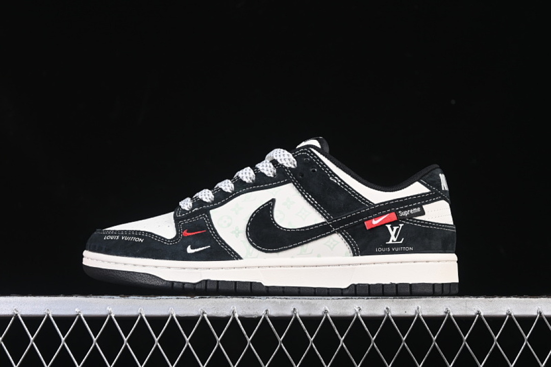 Unbranded [CX5050-Y12]-[DUNK LOW PANDA XIN HUA CASUAL SNEAKERS WHITE/BLACK]-[WOMAN:36-39]-[MAN:40-45], photo 1