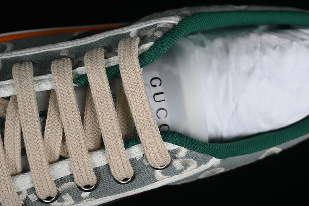Gucci [02JPO9064]-[GUCCI TENNIS 1977 PRINT SNEAKER WHITE/RED/GREEN/GREY]-[WOMAN:35-39]-[MAN:40-44] - Image 8