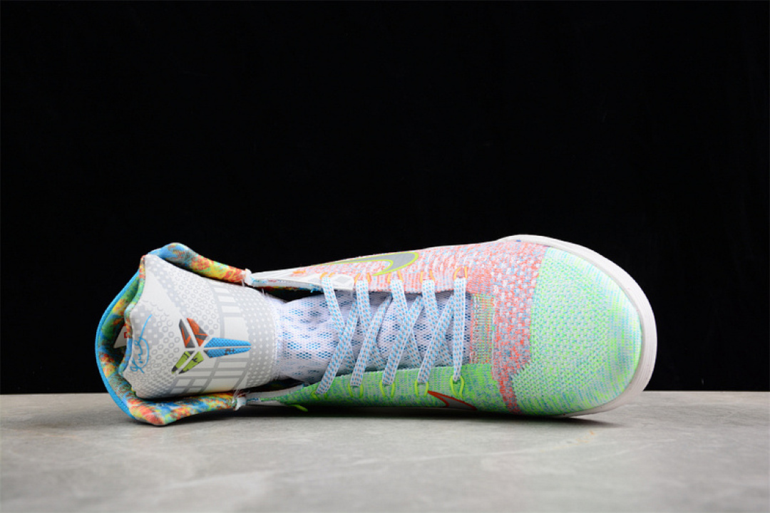 Nike [678301-904]-[KOBE 9 ELITE PREMIUM WHAT THE KOBE MULTI-COLOR/REFLECT SILVER/CHLORINE (BLUE]) - Image 13