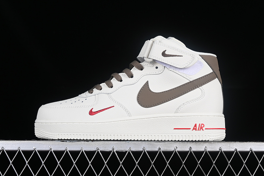 Nike [808123-996]-[AIR FORCE 1 07 LOW WHITE/BROWN]-[WOMAN:36-39]-[MAN:40-45], photo 1