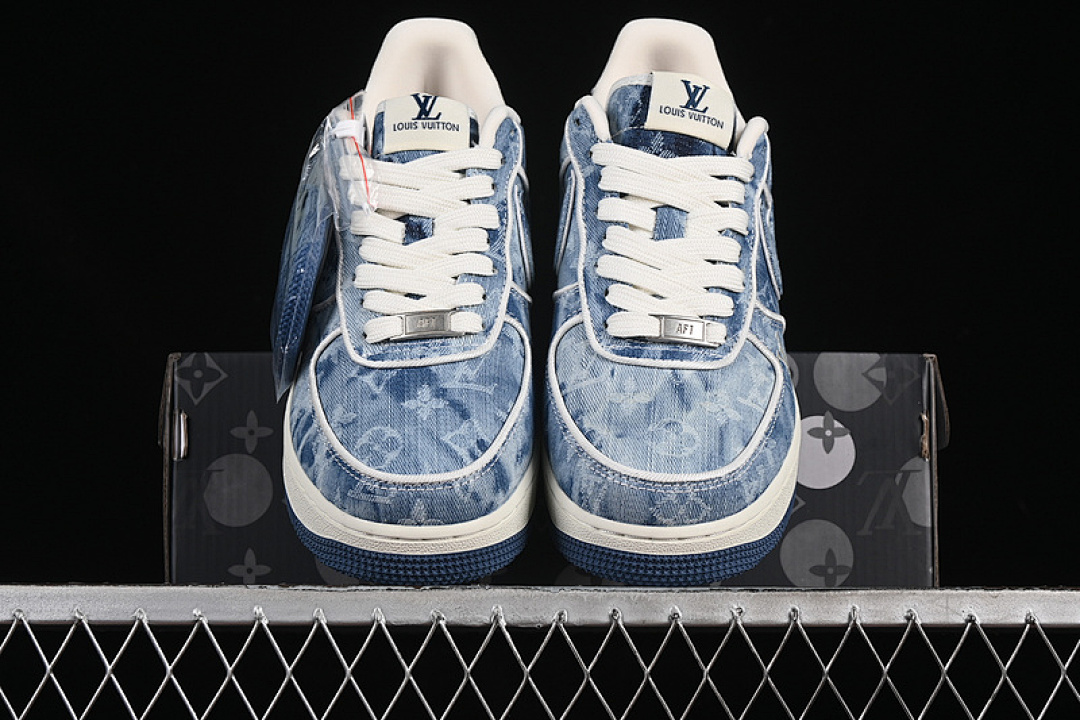 Nike [SC9207-532]-[AIR FORCE 1 07 LOW LV WHITE/BLUE]-[WOMAN:36-39]-[MAN:40-45] - Image 13