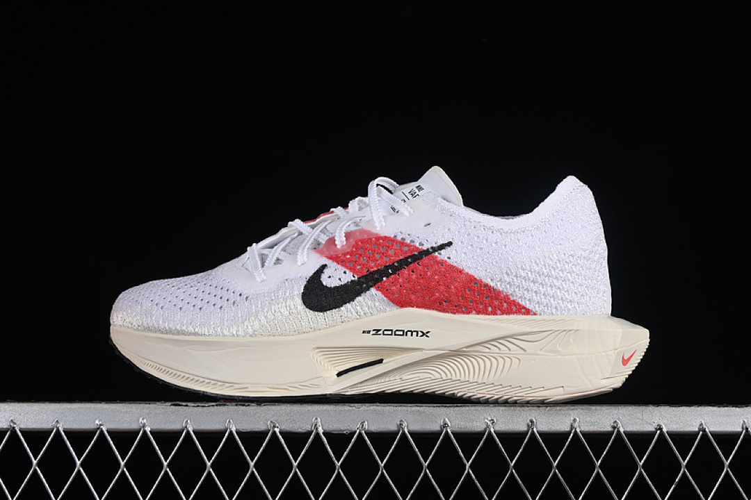 ZOOMX VAPORFLY NEXT% 3 WHITE/CHILE RED/COCONUT MILK/BLACK · FD6556-100, photo 1