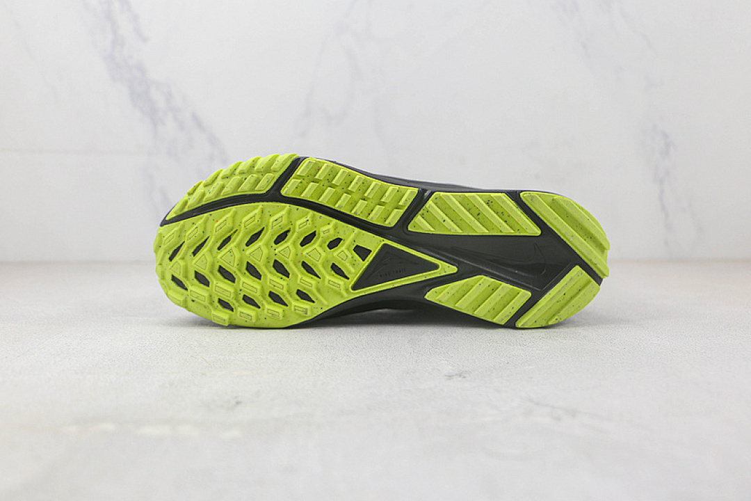 Nike [DJ6158-004]-[PEGASUS TRAIL 4 BLACK/BLACK/GREEN]-[MAN:40-45] - Image 8