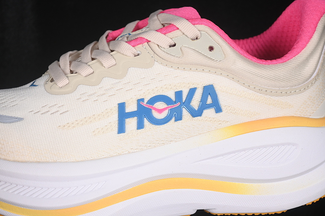 On Running [1162014 ALBST]-[BONDI 9 CUSHIONED RUNNING SHOES PINK/BEIGE/YELLOW]-[WOMAN:36-39]-[MAN:40-41] - Image 7