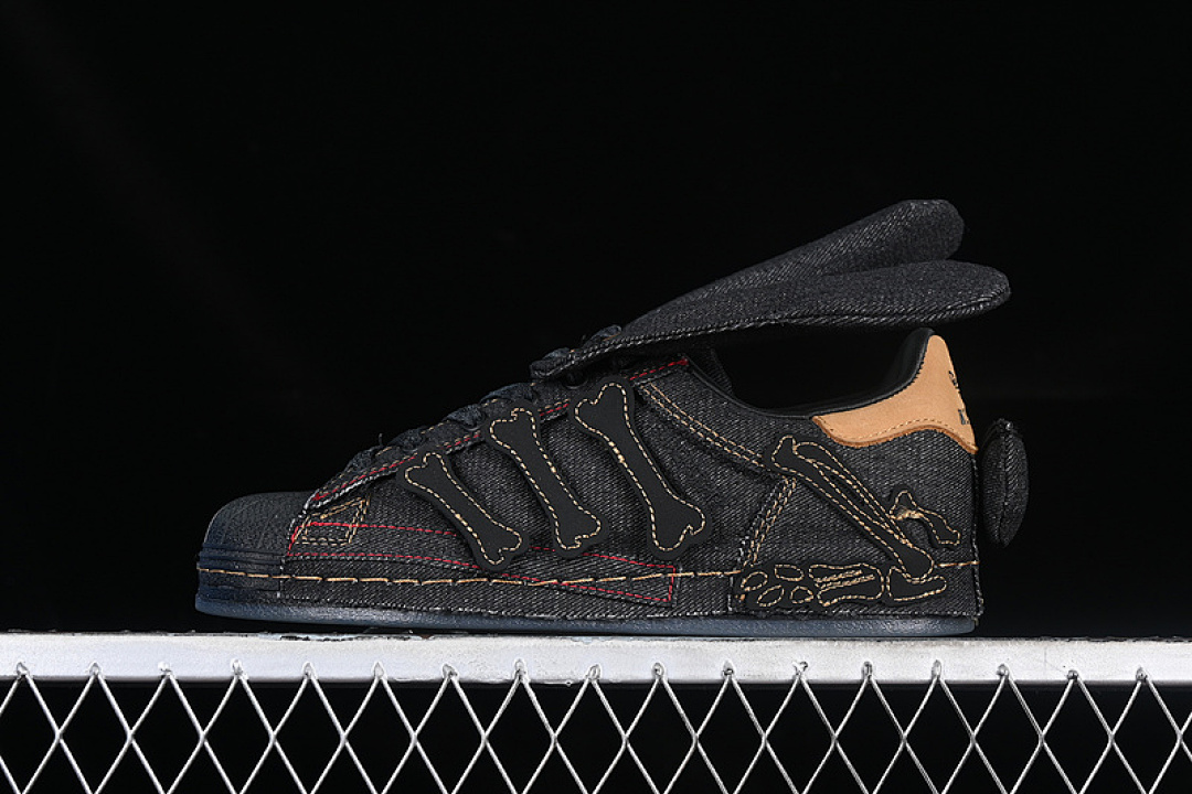 Unbranded [IG9632]-[MELTING SADNESS X SUPERSTAR HALLOWEEN CORE BLACK/BROWN/CORE BLACK]-[UNISEX:35.5-45], photo 1