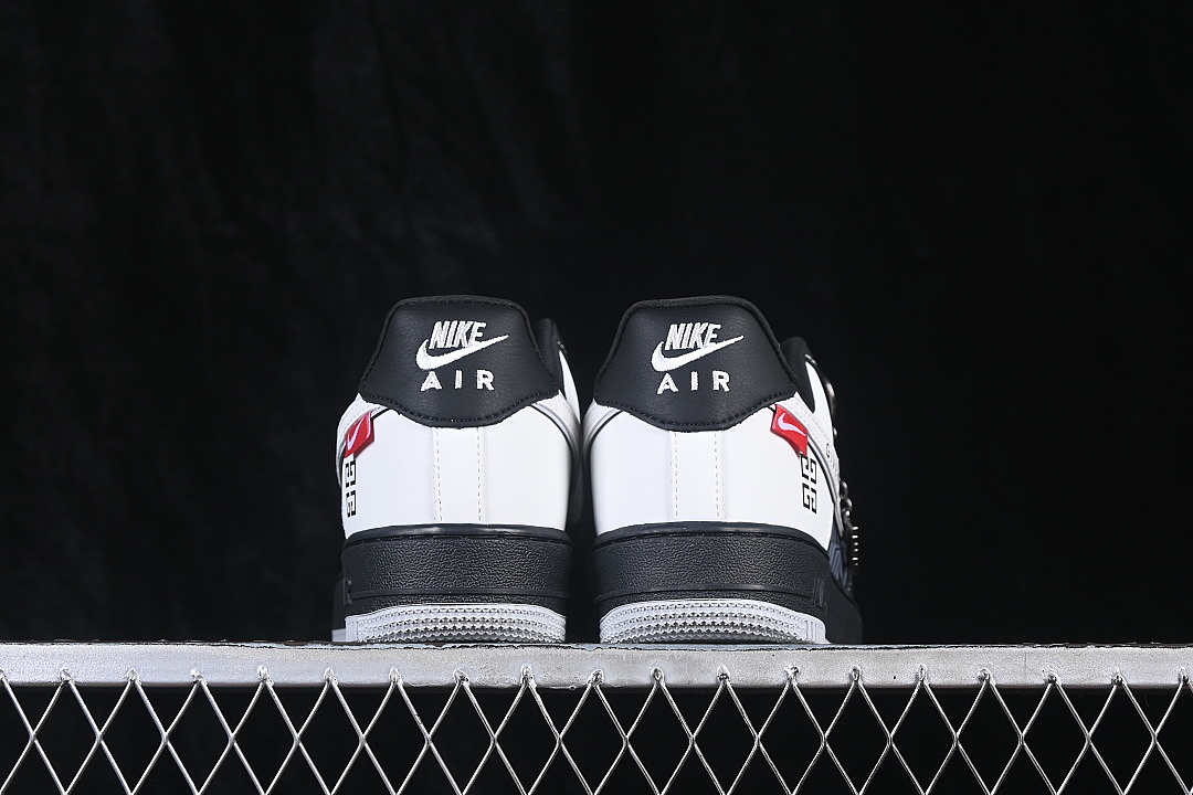 Nike [RJ1988-004]-[AIR FORCE 1 07 LOW CASUAL SNEAKERS BLACK/WHITE]-[WOMAN:36-39]-[MAN:40-45] - Image 13