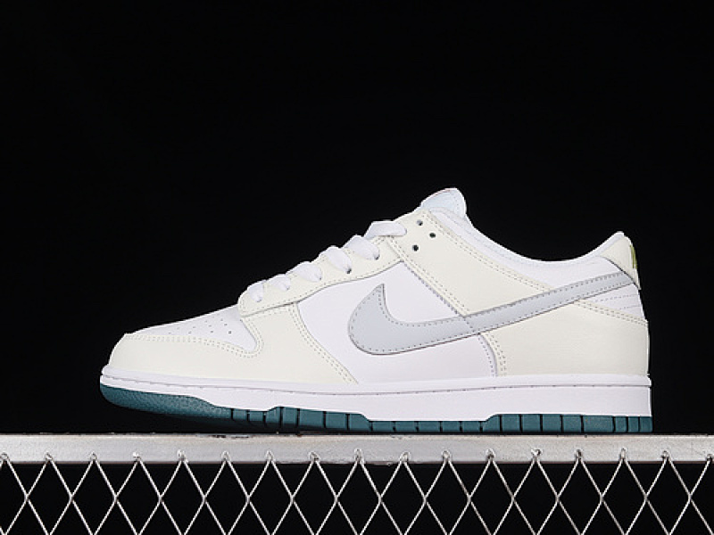 Nike DUNK LOW SB WHITE/SUMMIT WHITE/FOOTBALL GREY · FD9911-101, photo 1