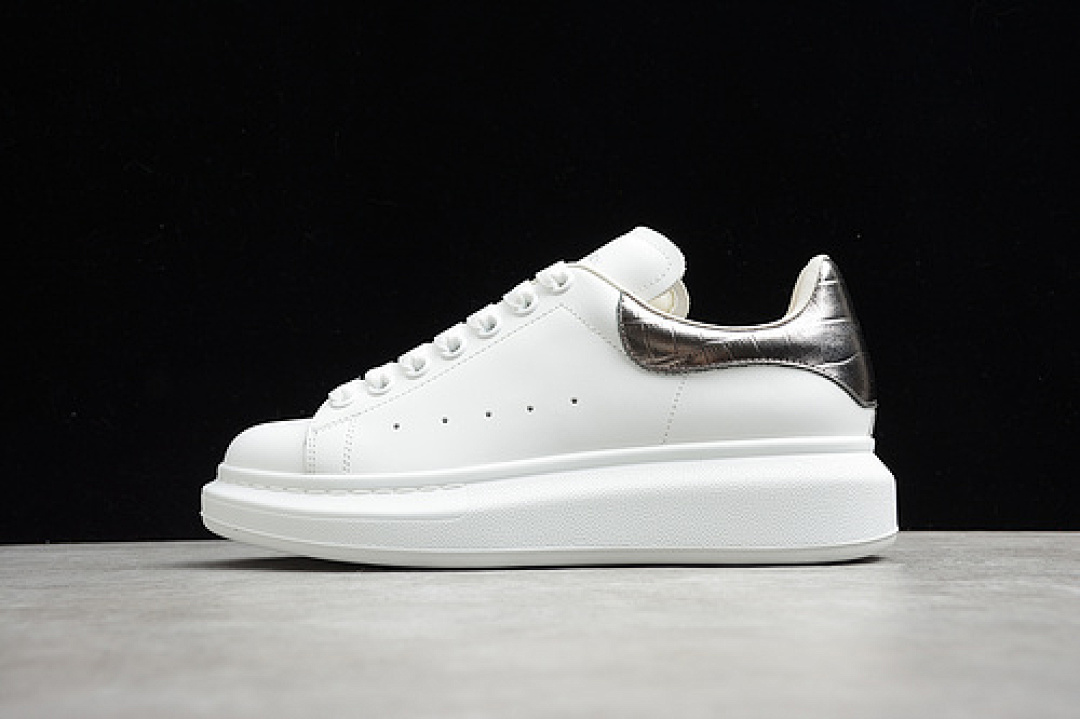 Alexander McQueen [ALE*XANDER MCQUEEN SHOES WHITE/WHITE/SILVER]-[WOMAN:35-39]-[MAN:40-45], photo 1