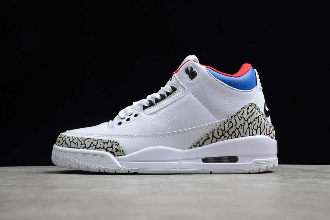 Jordan Jordan [AV8370-100]-[AIR 3 SK NRG SEOUL KOREA WHITE/SOAR-ATOM RED]-[UNISEX:36-46], photo 1