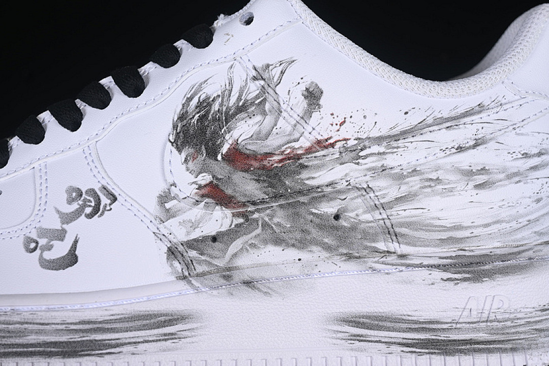 Nike [ZH0316-062]-[AIR FORCE 1 07 LOW WHITE/BLACK]-[WOMAN:36-39]-[MAN:40-45] - Image 8