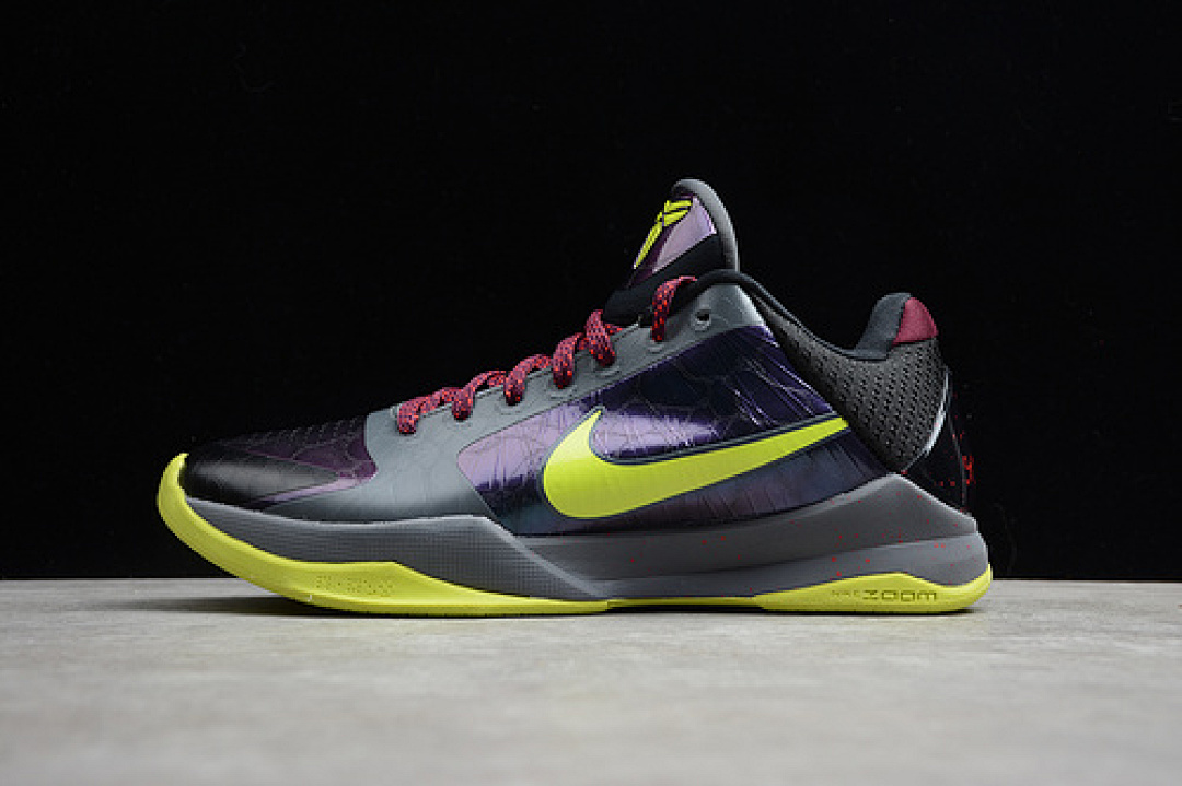 Nike Nike NBA 2K20 X KOBE 5 PROTRO CHAOS BLACK/DARK GREY-BRIGHT CRIMSON-CYBER · CD4991-001, photo 1
