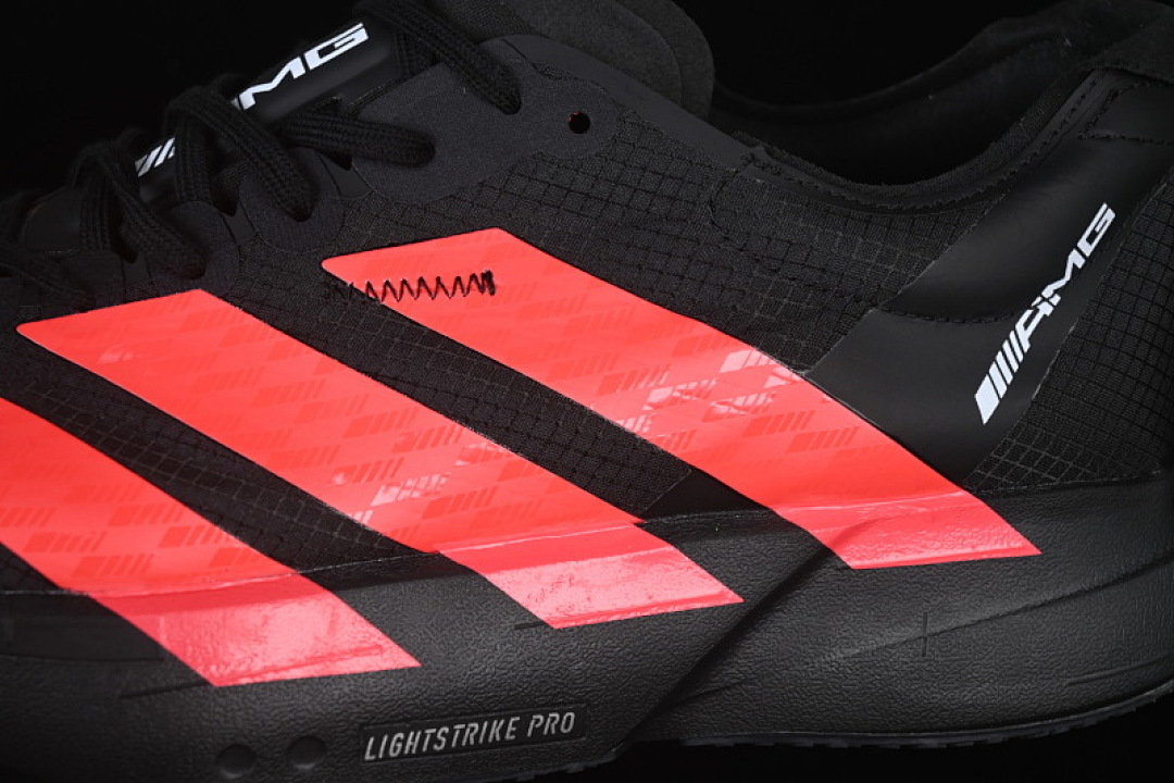 Adidas [JR6658]-[ADIZERO ADIOS 4 M BLACK/ORANGE]-[WOMAN:36-39]-[MAN:40-46] - Image 8