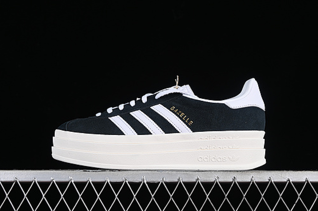 Unbranded [HQ6912]-[ORIGINALS GAZELLE BOLD CORE BLACK/CLOUD WHITE/CORE WHITE]-[WOMAN:35-42], photo 1