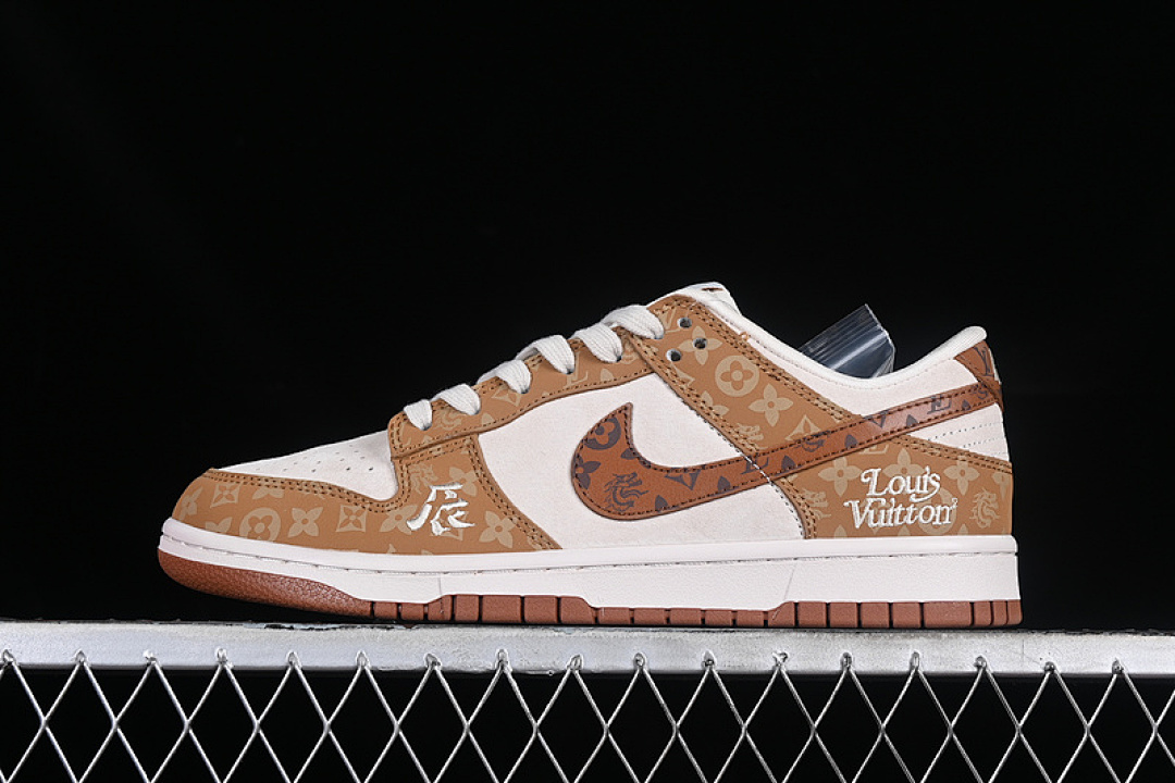 Unbranded [FC1688-184]-[SB DUNK LOW BROWN/WHITE/ORANGE]-[WOMAN:36-39]-[MAN:40-45], photo 1