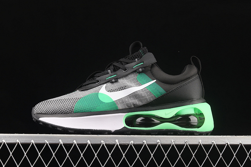 Nike AIR MAX 2021 GS BLACK/GREEN STRIKE/IRON GREY/CHROME · DA3199-004, photo 1