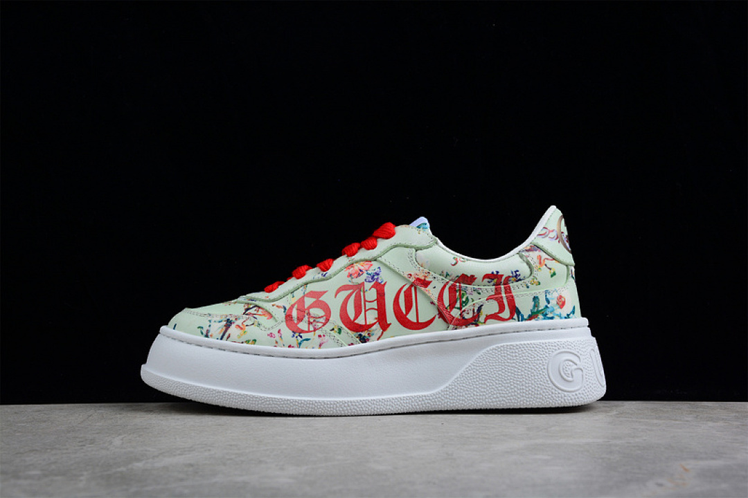 Chanel [GU*CCI SCREENER GG HIGH-TOP SNEAKER WHITE/WHITE/MULTI-COLOR]-[WOMAN:35-40] - Image 15