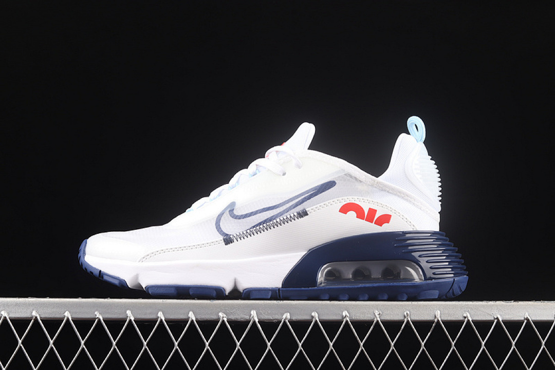 Unbranded [DM2823-100]-[AIR MAX 2090 WHIT/NAVY BLUE/RED]-[WOMAN:36-39]-[MAN:40-45], photo 1