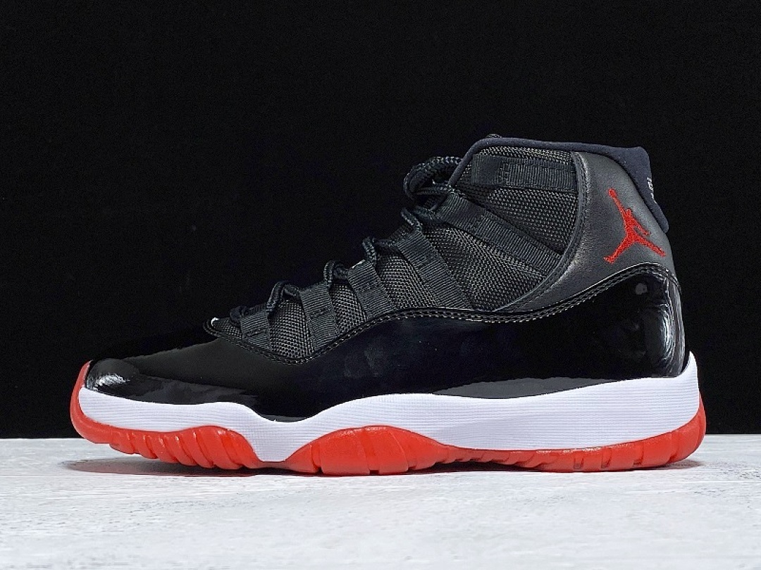 Jordan [378037-061]-[AIR JORDAN 11 BRED BLACK/TRUE RED-WHITE]-[MAN:40.5-47.5], photo 1