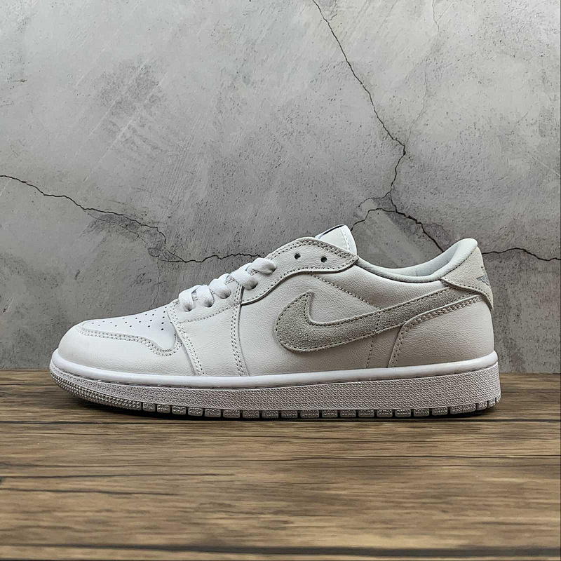 Jordan AIR Jordan 1 LOW WHITE/WHITE/LIGHT GREY · CZ0858-100, photo 1