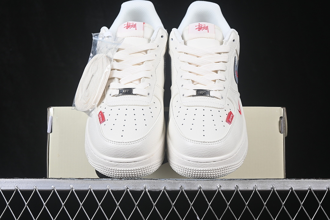 Nike [MM3399-836]-[AIR FORCE 1 07 LOW CASUAL SNEAKERS GREY/WHITE]-[WOMAN:36-39]-[MAN:40-45] - Image 12