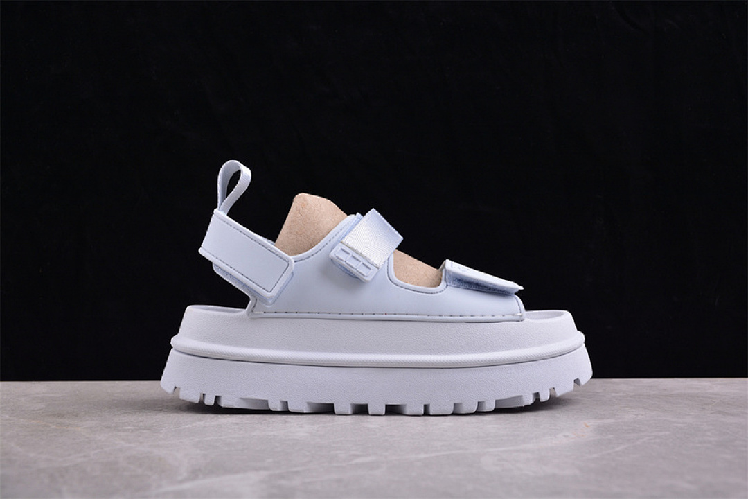 UGG [GG DAZZLING GOLD DOPAMINE SANDALS WHITE]-[WOMAN:35-40] - Image 2
