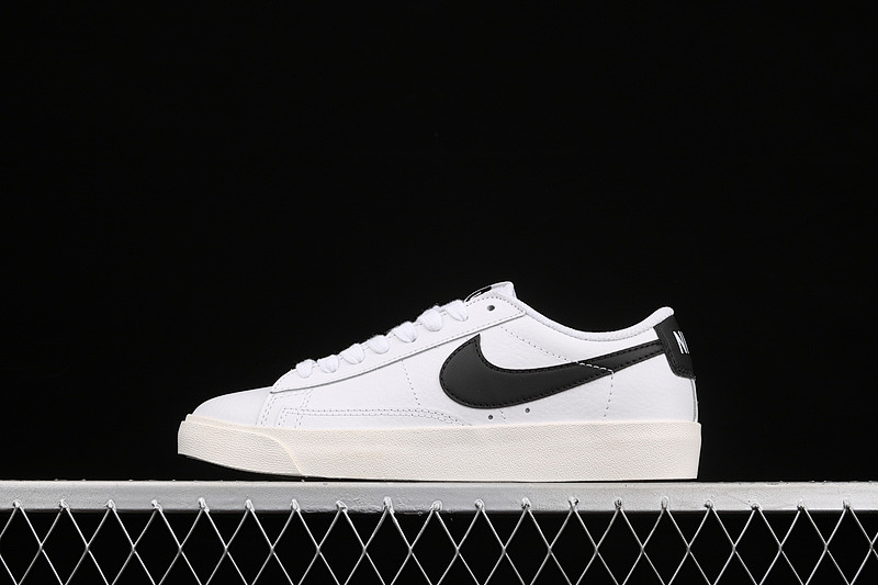 Nike BLAZER LOW LEATHER WHITE/WHITE/BLACK · CI6377-101, photo 1