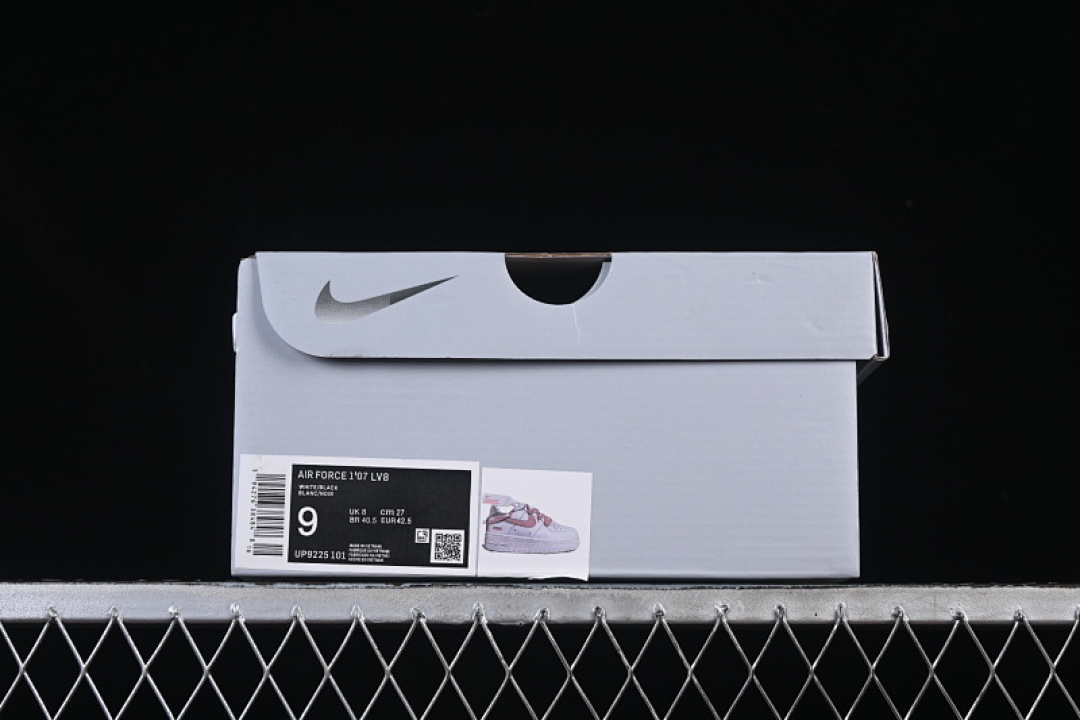 Nike [UP9225-101]-[AIR FORCE 1 07 LOW CASUAL SNEAKERS WHITE/RED]-[WOMAN:36-39]-[MAN:40-45] - Image 11