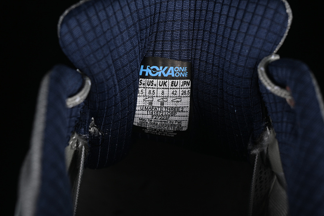 Hoka [1141572 LOSP]-[HOKA MAFATE THREE 2 GREY/WHITE/BLUE]-[WOMAN:36-39]-[MAN:40-45] - Image 7