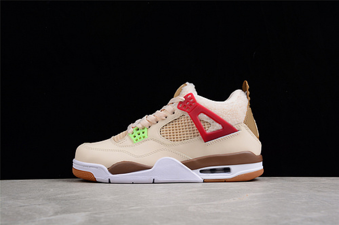 Jordan [DH0572-264]-[AIR JORDAN 4 RETRO GS WILD THINGS SAIL/UNIVERSITY RED/HEMP/BARELY VOLT], photo 1