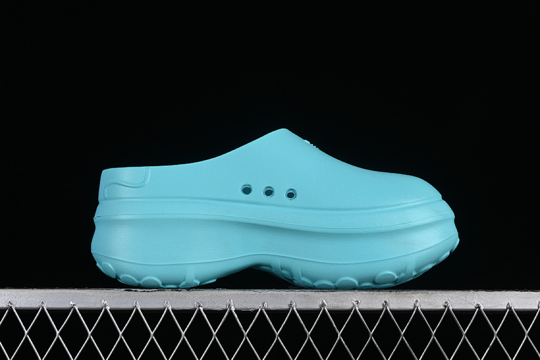 Adidas [IE7051]-[ADIFOM STAN SMITH PLATFORM MULE FLASH AQUA/FLASH AQUA/CORE BLACK]-[UNISEX:36-44] - Image 14