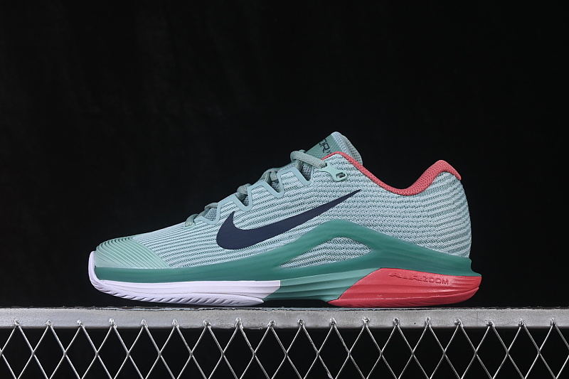ZOOM VAPOR 12 CASUAL SPORT SHOES GREEN/RED · FV5554-004, photo 1
