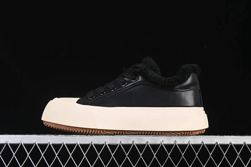 FELT CASUAL LIFE SHOES FOR AUTUMN AND WINTER BLACK/BEIGE · G23Y6903, photo 1