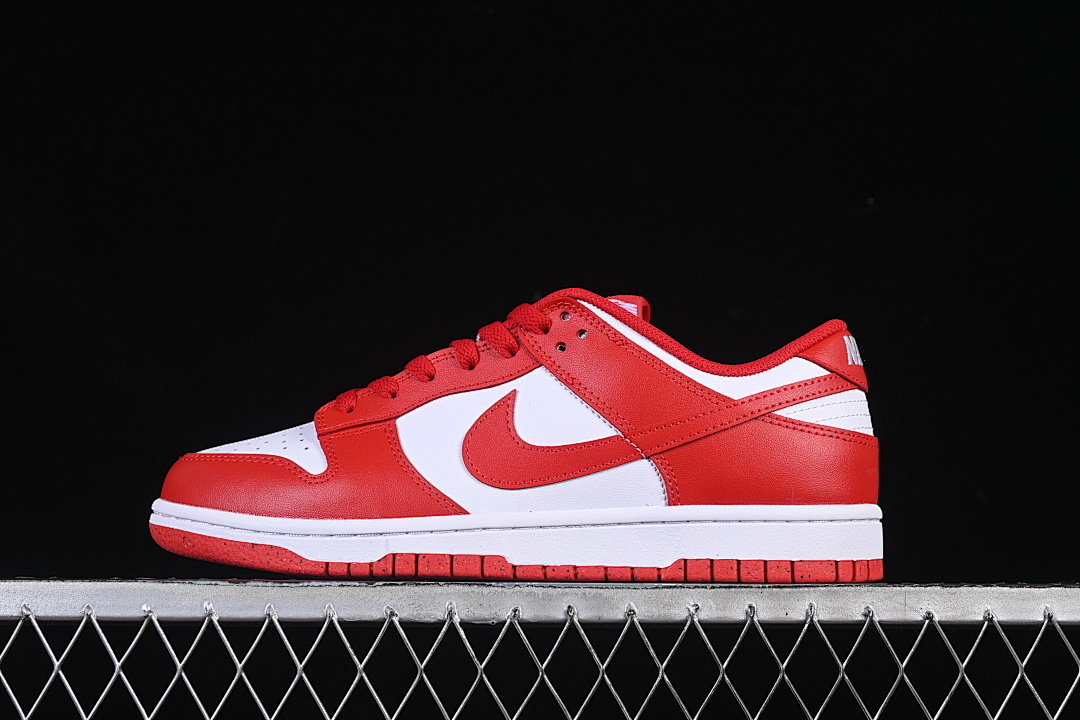 Nike Nike [DD1873-116]-[DUNK LOW CASUAL SNEAKERS RED/WHITE]-[WOMAN:36-39]-[MAN:40-44], photo 1
