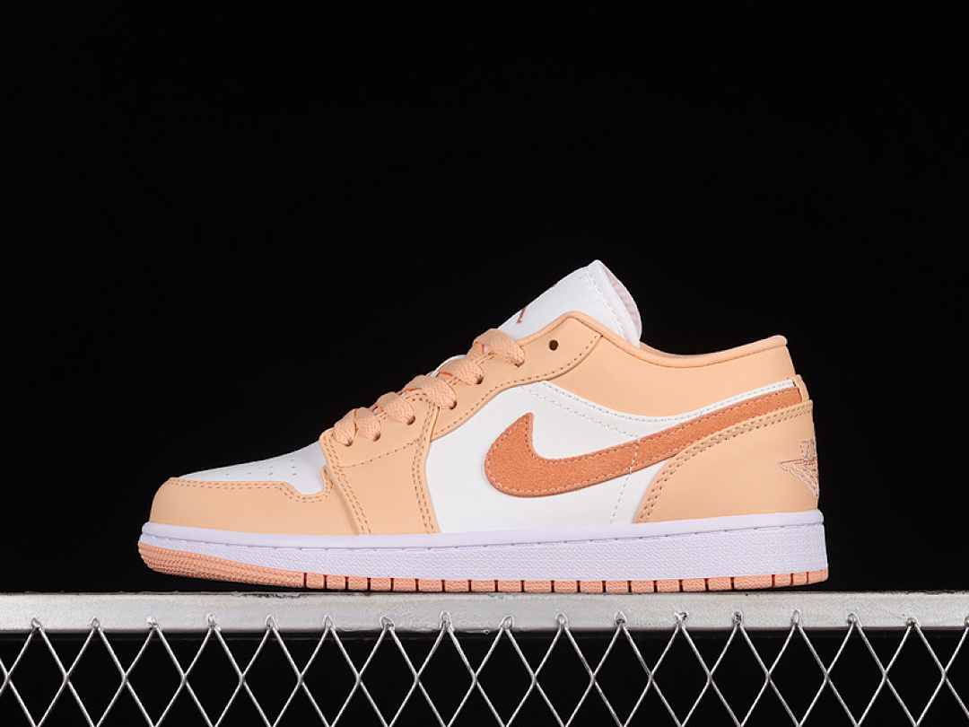 Jordan [DC0774-801]-[AIR JORDAN 1 LOW SUNSET HAZE/WHITE/BRIGHT CITRUS]-[WOMAN:36-39]-[MAN:40-45], photo 1