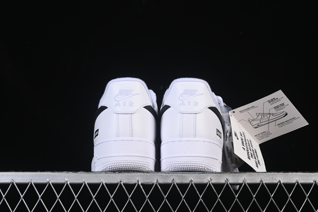 Nike [CU9225-102]-[AIR FORCE 1 07 LOW CASUAL SNEAKERS BLACK/WHITE]-[WOMAN:36-39]-[MAN:40-45] - Image 13