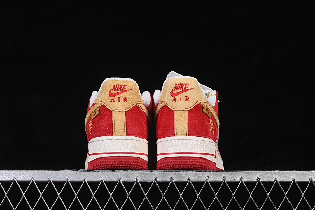 Nike [XD0028-014]-[AIR FORCE 1 07 LOW WHITE/RED/GOLD]-[WOMAN:36-39]-[MAN:40-45] - Image 14