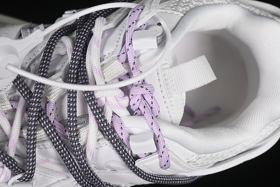 Balenciaga [WTRHK9050]-[BA*LEN*CIAGA TRACK SNEAKER TESS S.GOMMA RES BI ALV/TIS EFF NUBUK E WHITE/PURPLE] - Image 10