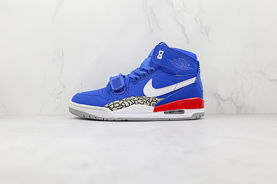 Jordan [AV3922-416]-[JORDAN LEGACY 312 PISTONS BRIGHT BLUE/WHITE-UNIVERSITY RED]-[UNSIEX:36-45], photo 1