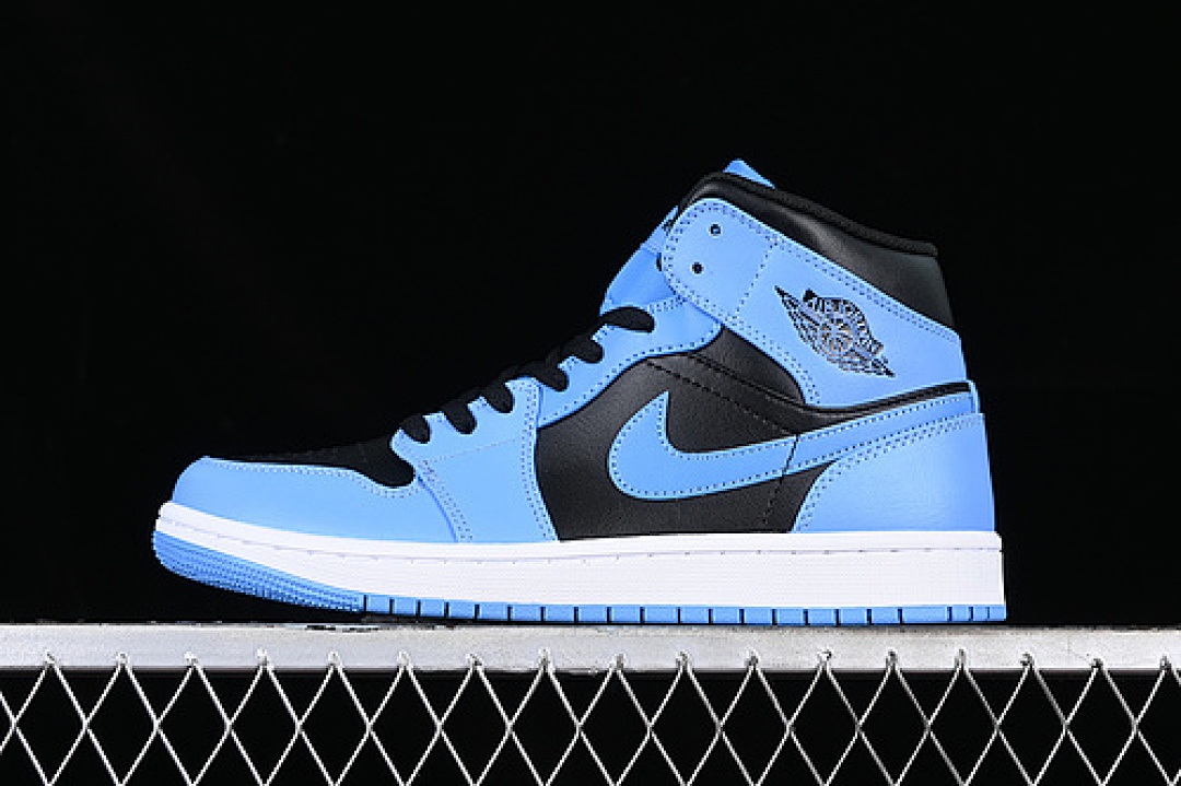 Jordan [DQ8426-401]-[AIR JORDAN 1 MID BLACK/BLUE]-[MAN:40-46], photo 1