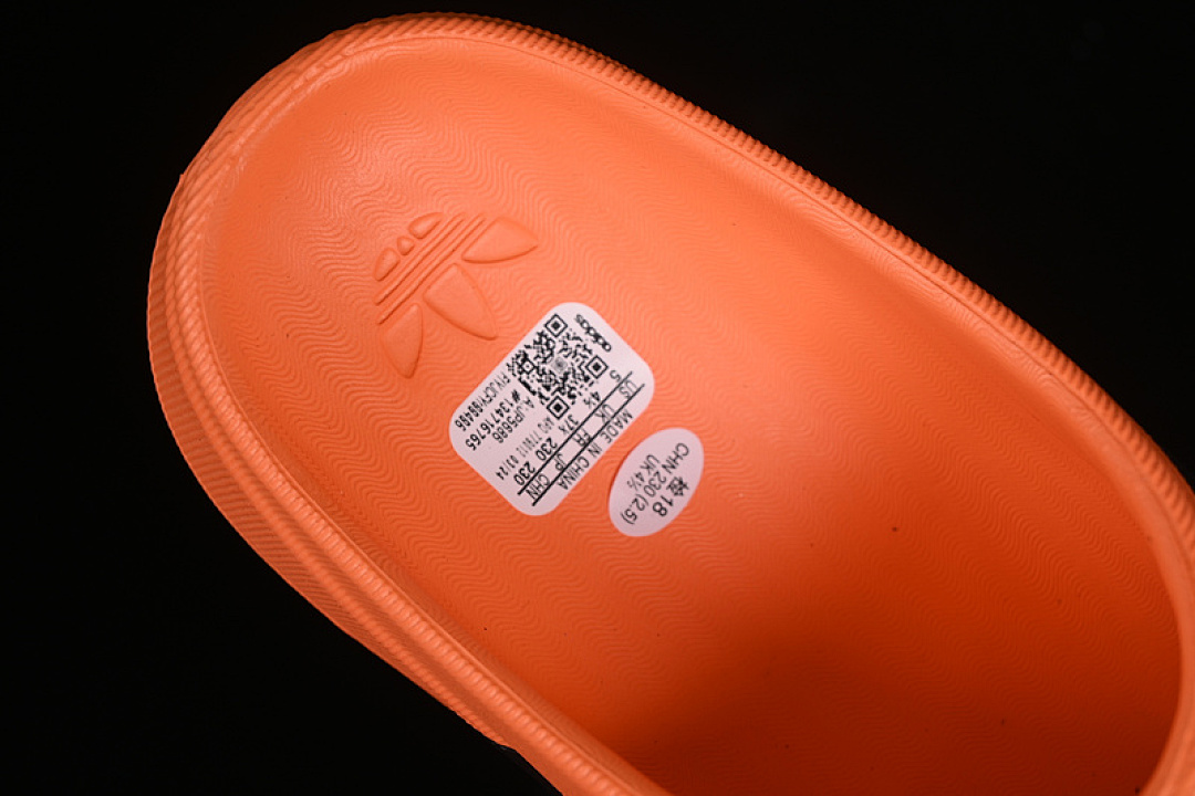 Adidas [JP5686]-[ORIGINALS ADIFOM SUPERSTAR MULE BLACK/ORANGE]-[WOMAN:35-39]-[MAN:40-46] - Image 4