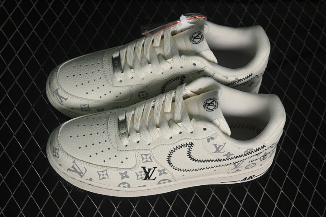 Nike [SC0601-557]-[AIR FORCE 1 07 LOW LV OFF WHITE/BLACK]-[WOMAN:36-39]-[MAN:40-45] - Image 11