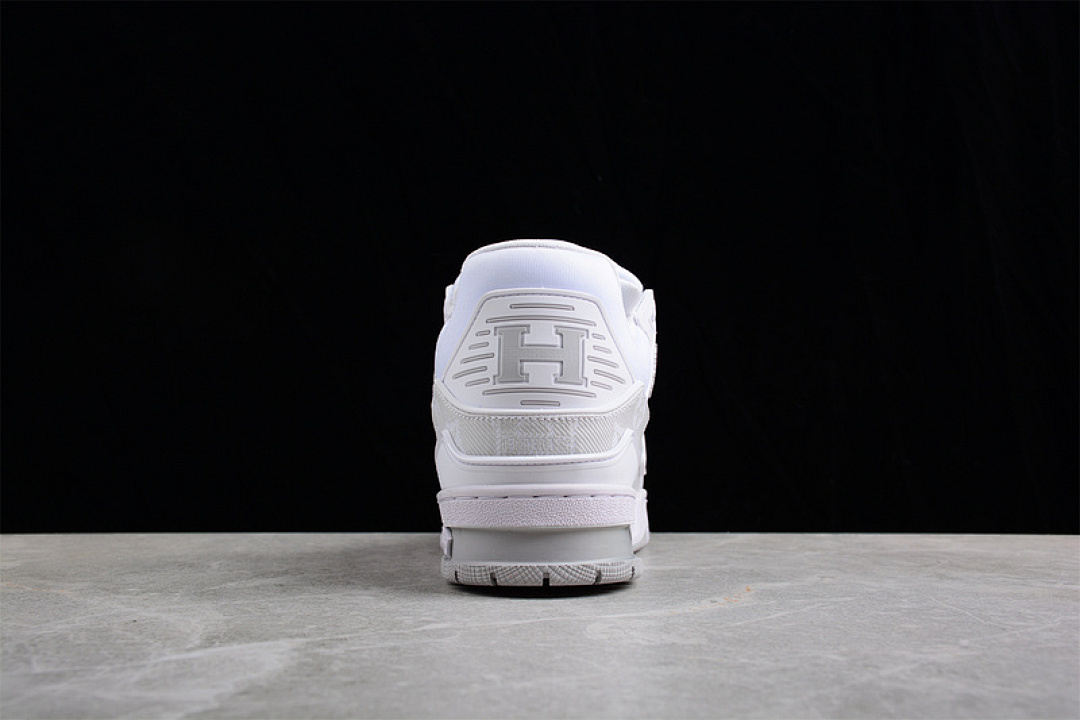 Louis Vuitton [L*V 2022 TRAINER SNEAKERS WHITE/WHITE/LIGHT GREY]-[WOMAN:36-39]-[MAN:40-46] - Image 10