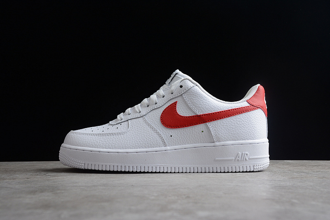 Nike Nike AIR FORCE 1 LOW NEXT NATURE WHITE/WHITE/UNIVERSITY RED · DN1430-102, photo 1